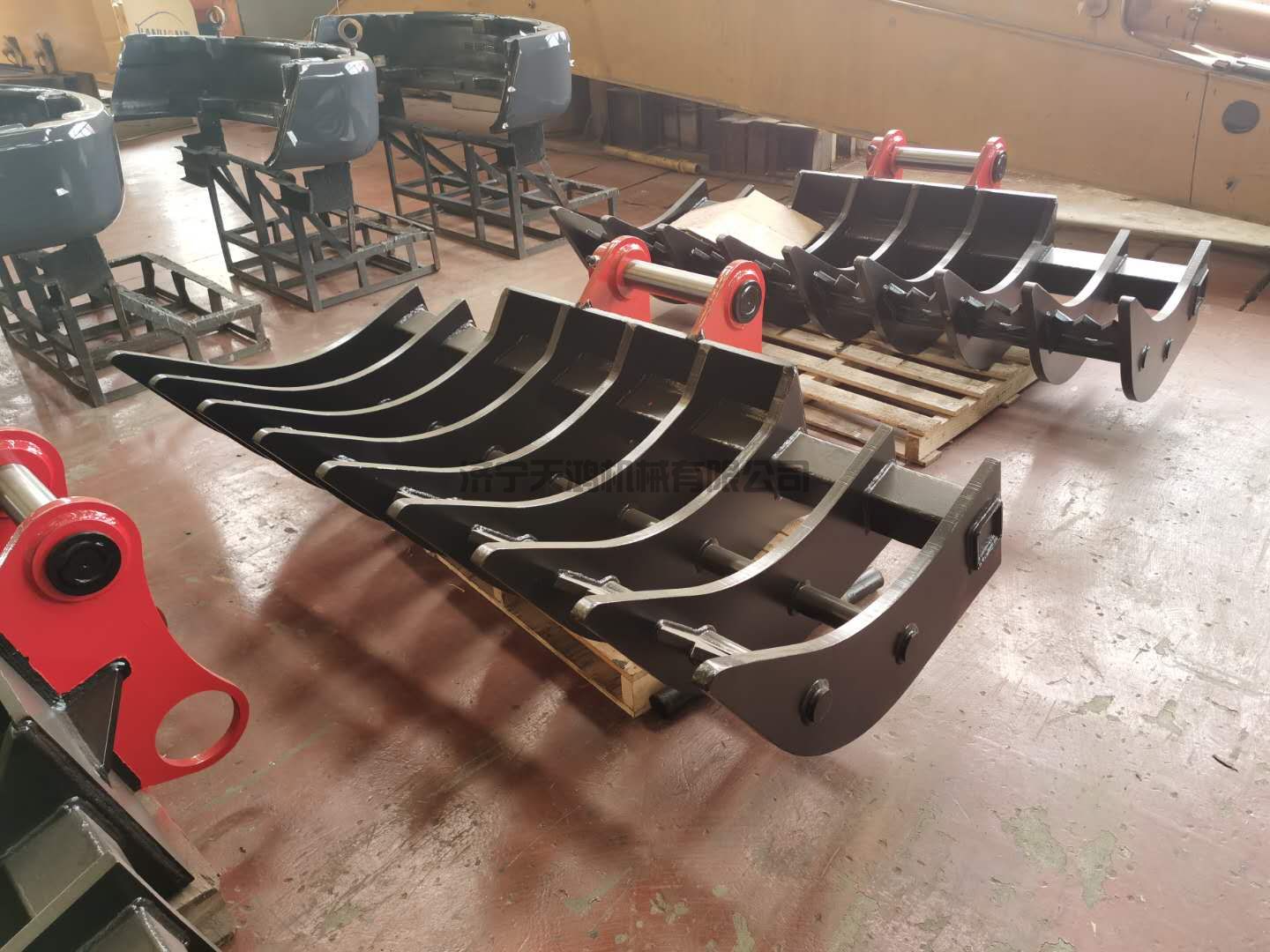 20T級(jí)機(jī)械耙，挖掘機(jī)耙齒1800mm